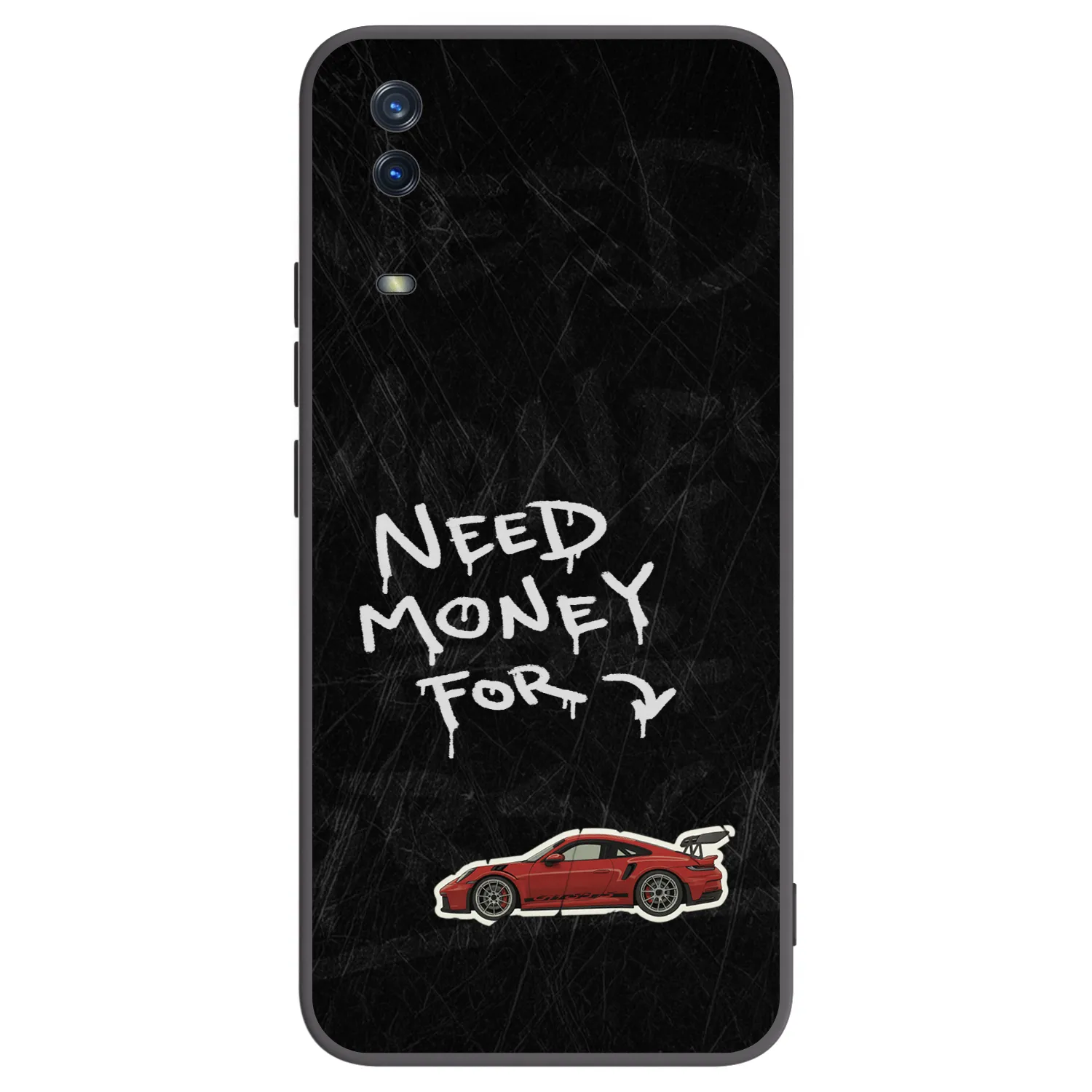 Picasee silikonski črni ovitek za Vivo Y11s - Track Mode