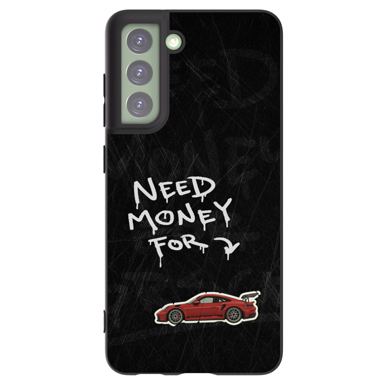 Picasee silikonski črni ovitek za Samsung Galaxy S21 FE 5G - Track Mode