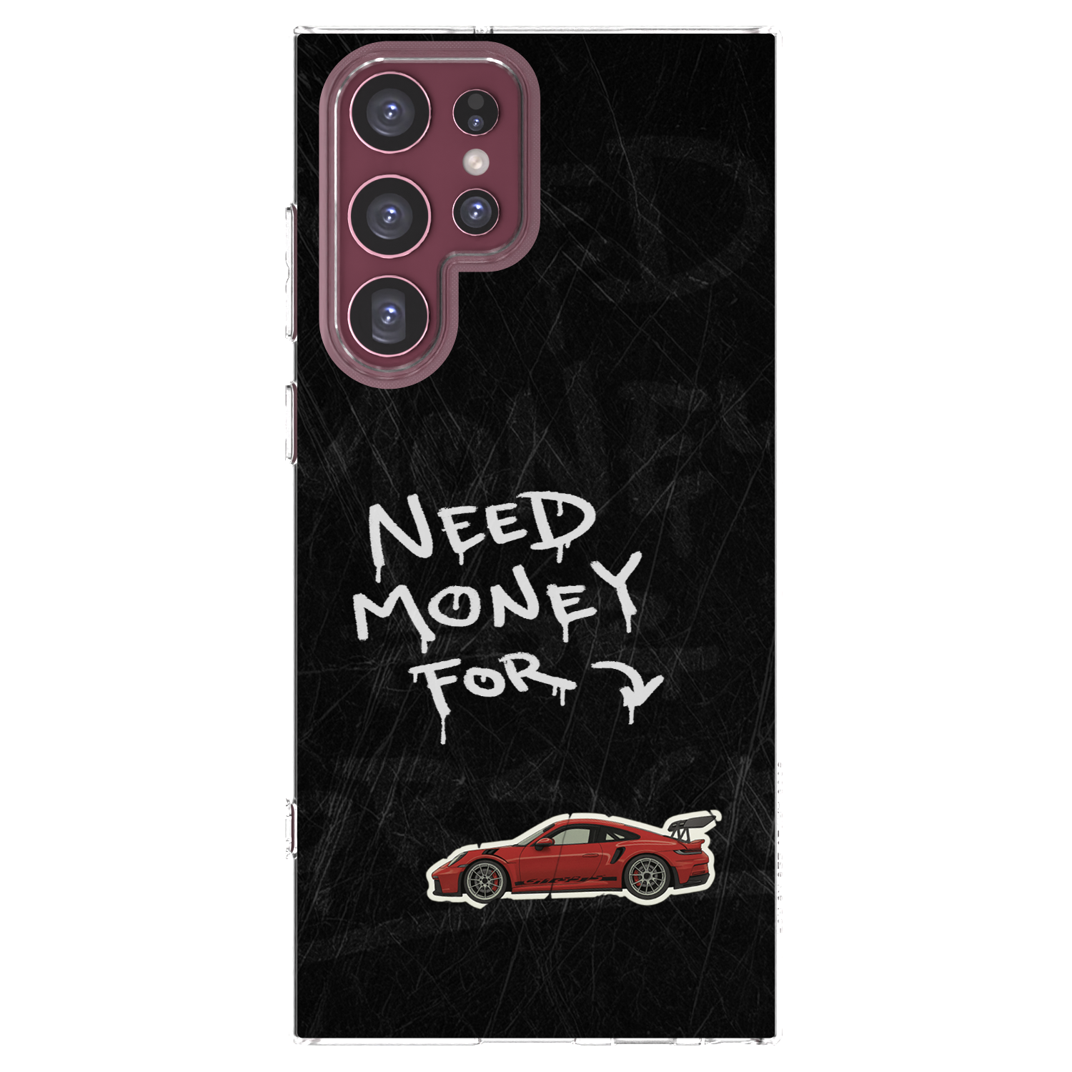 Picasee silikonski prozorni ovitek za Samsung Galaxy S22 Ultra 5G - Track Mode