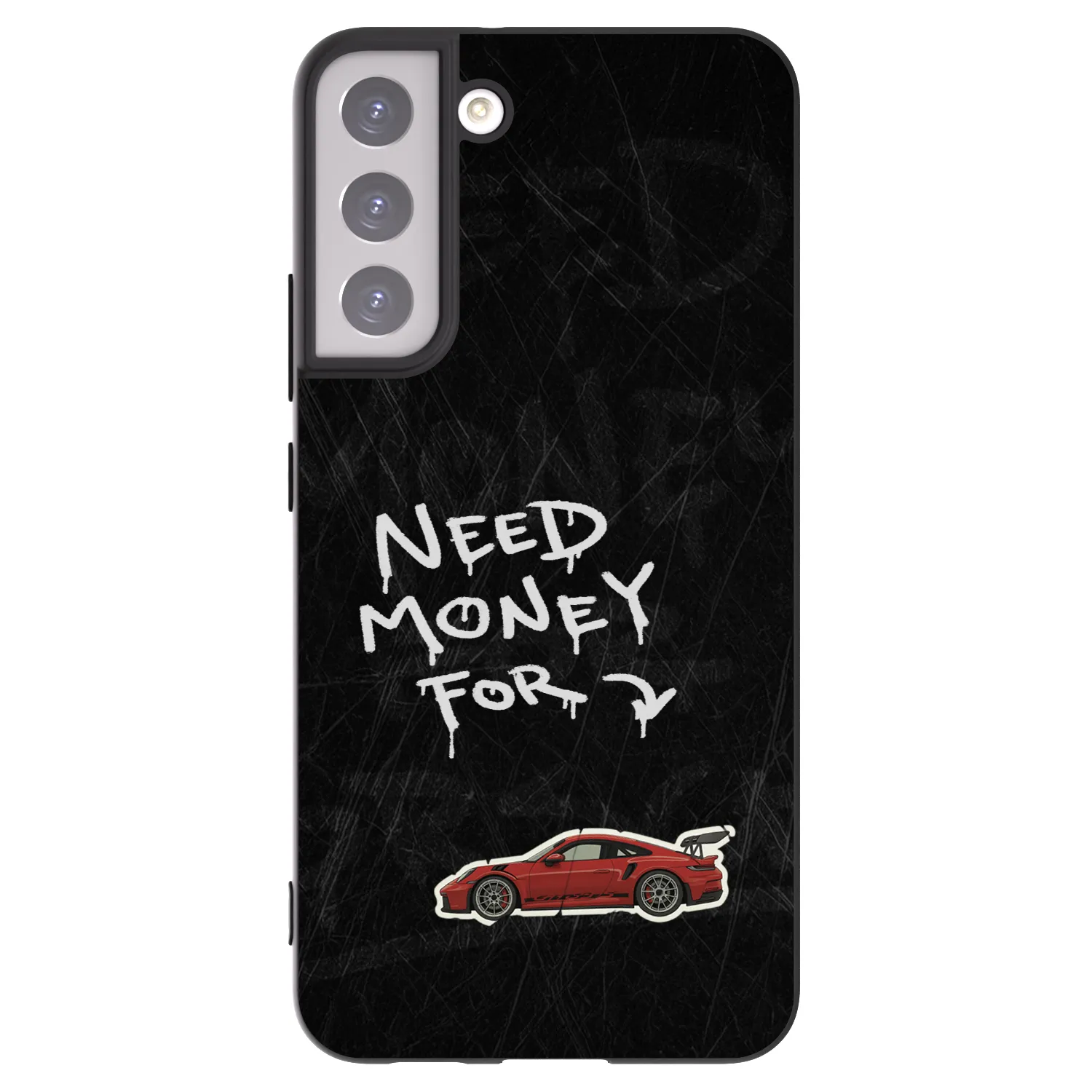 Picasee silikonski črni ovitek za Samsung Galaxy S22+ 5G - Track Mode