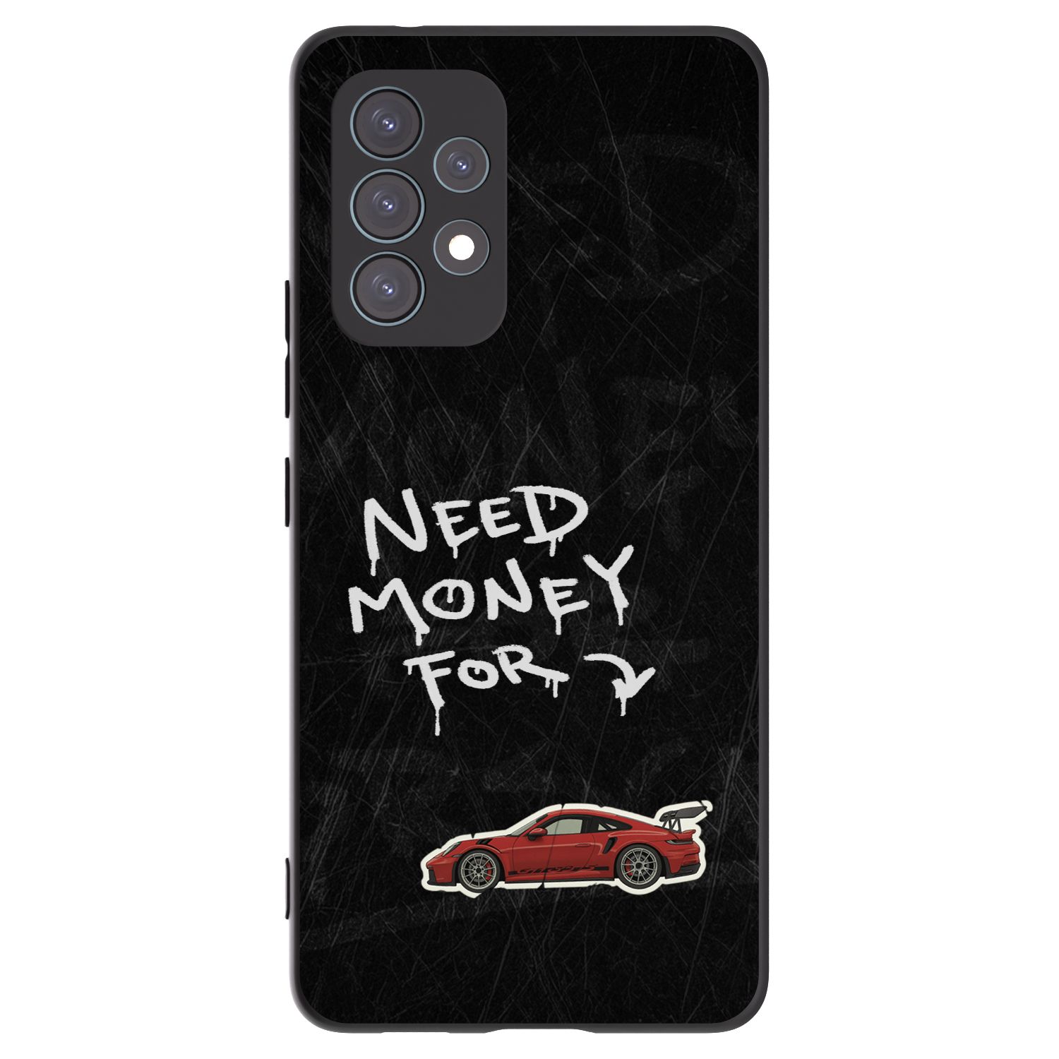 Picasee silikonski črni ovitek za Samsung Galaxy A53 5G A536 - Track Mode