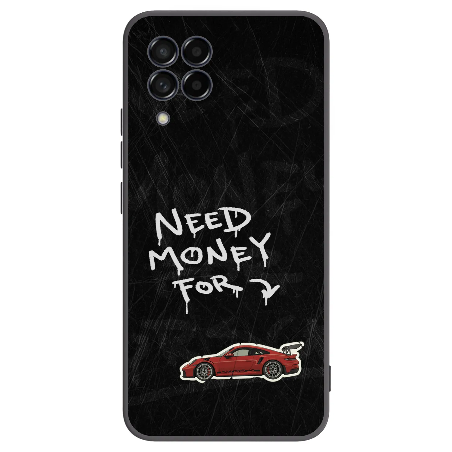 Picasee silikonski črni ovitek za Samsung Galaxy M53 5G - Track Mode