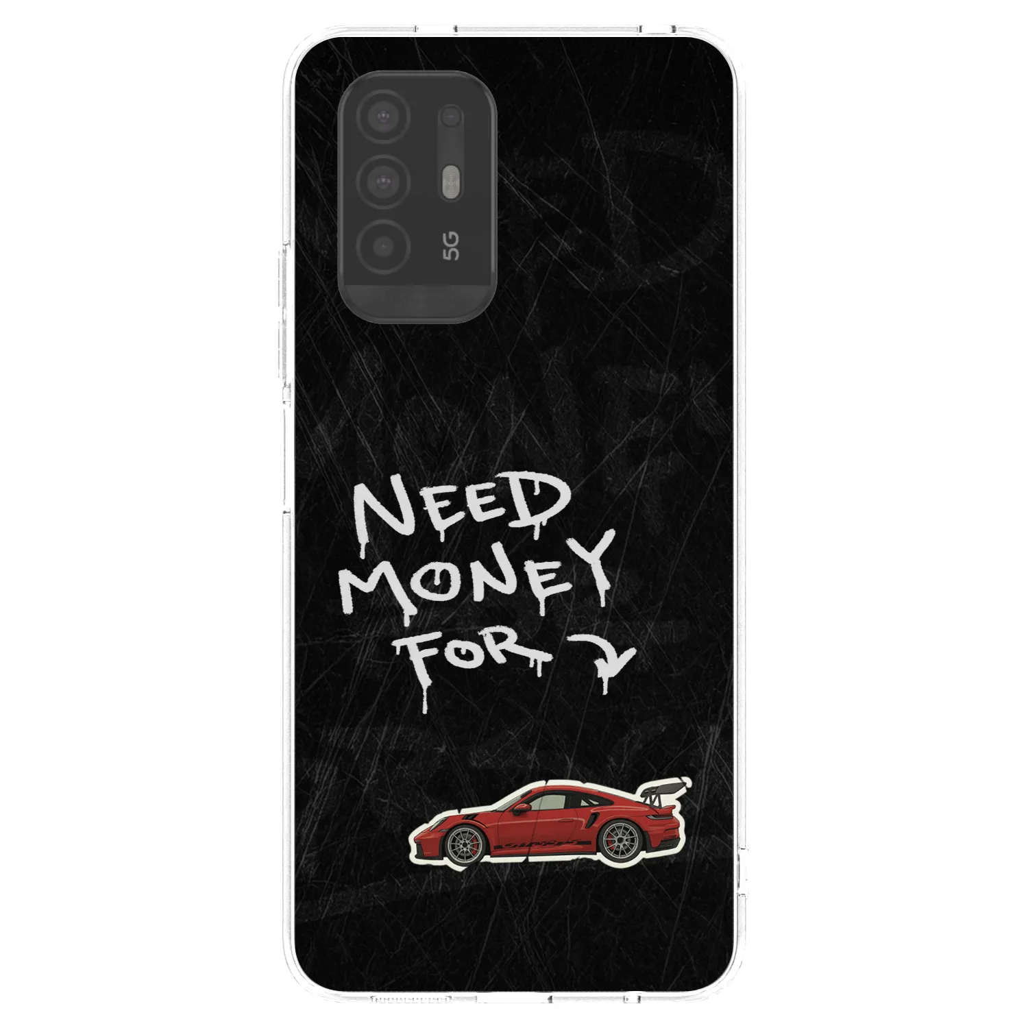 Picasee silikonski prozorni ovitek za OPPO A94 5G - Track Mode