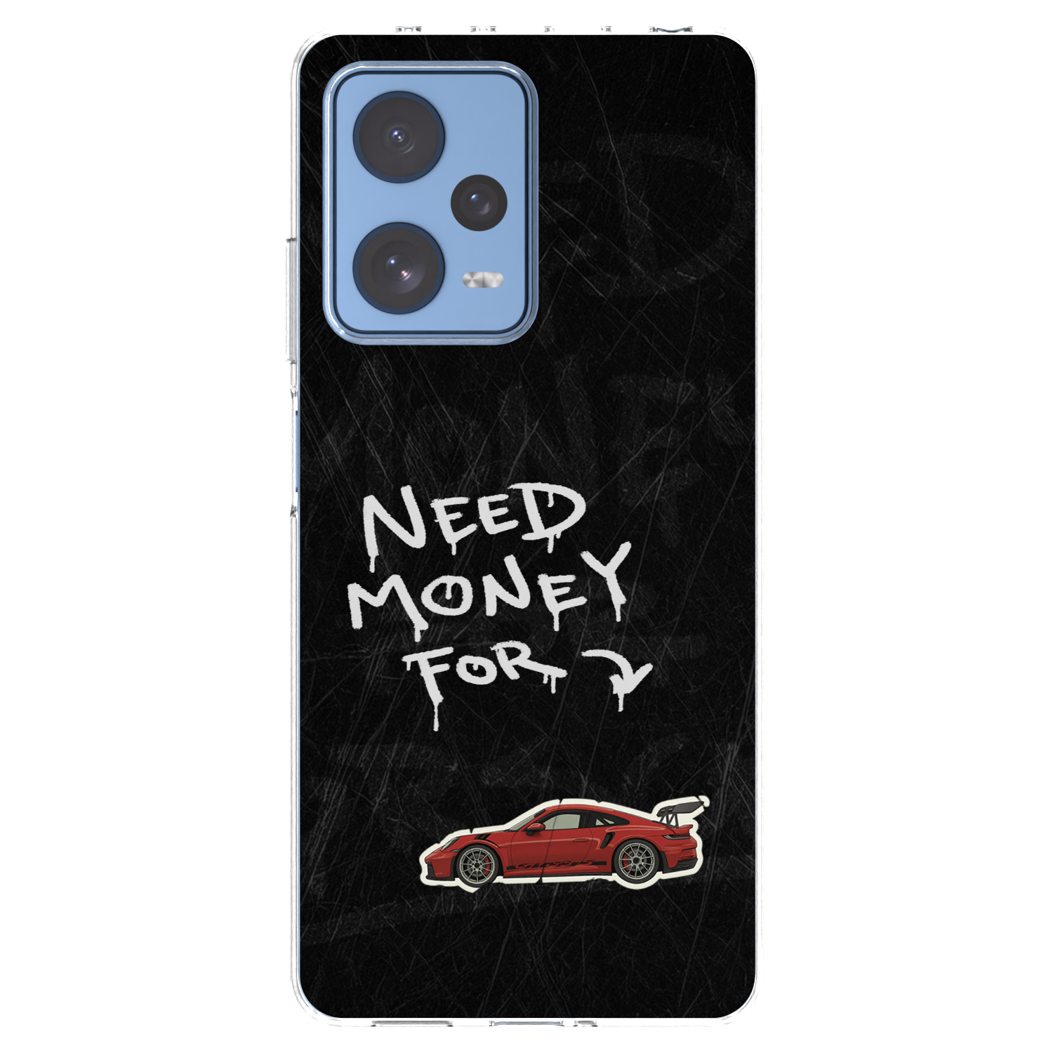 Picasee silikonski prozorni ovitek za Xiaomi Redmi Note 12 Pro 5G - Track Mode
