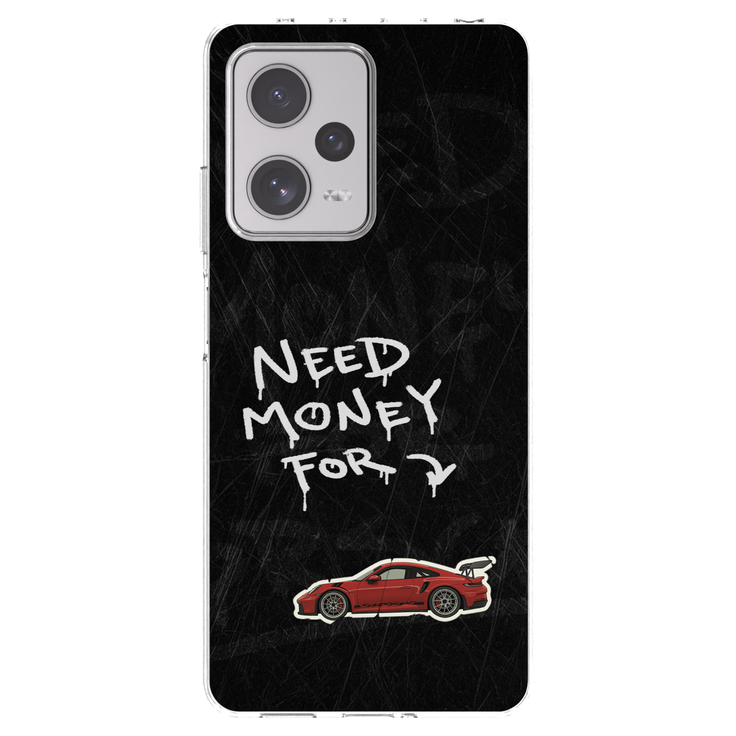 Picasee silikonski prozorni ovitek za Xiaomi Redmi Note 12 Pro+ 5G - Track Mode
