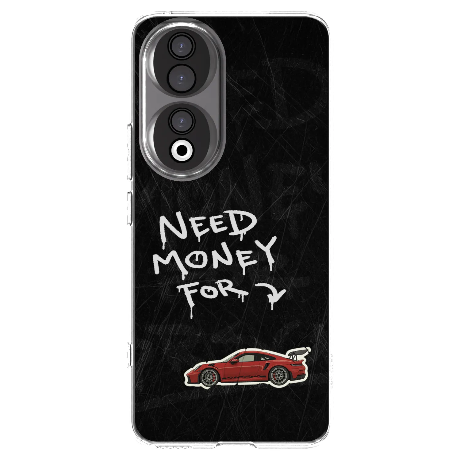 Picasee silikonski prozorni ovitek za Honor 90 5G - Track Mode