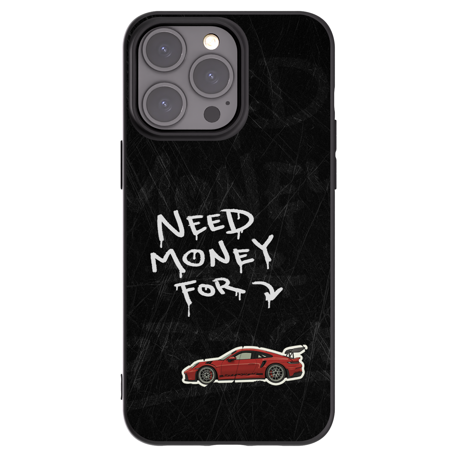 Picasee silikonski črni ovitek za Apple iPhone 15 Pro Max - Track Mode