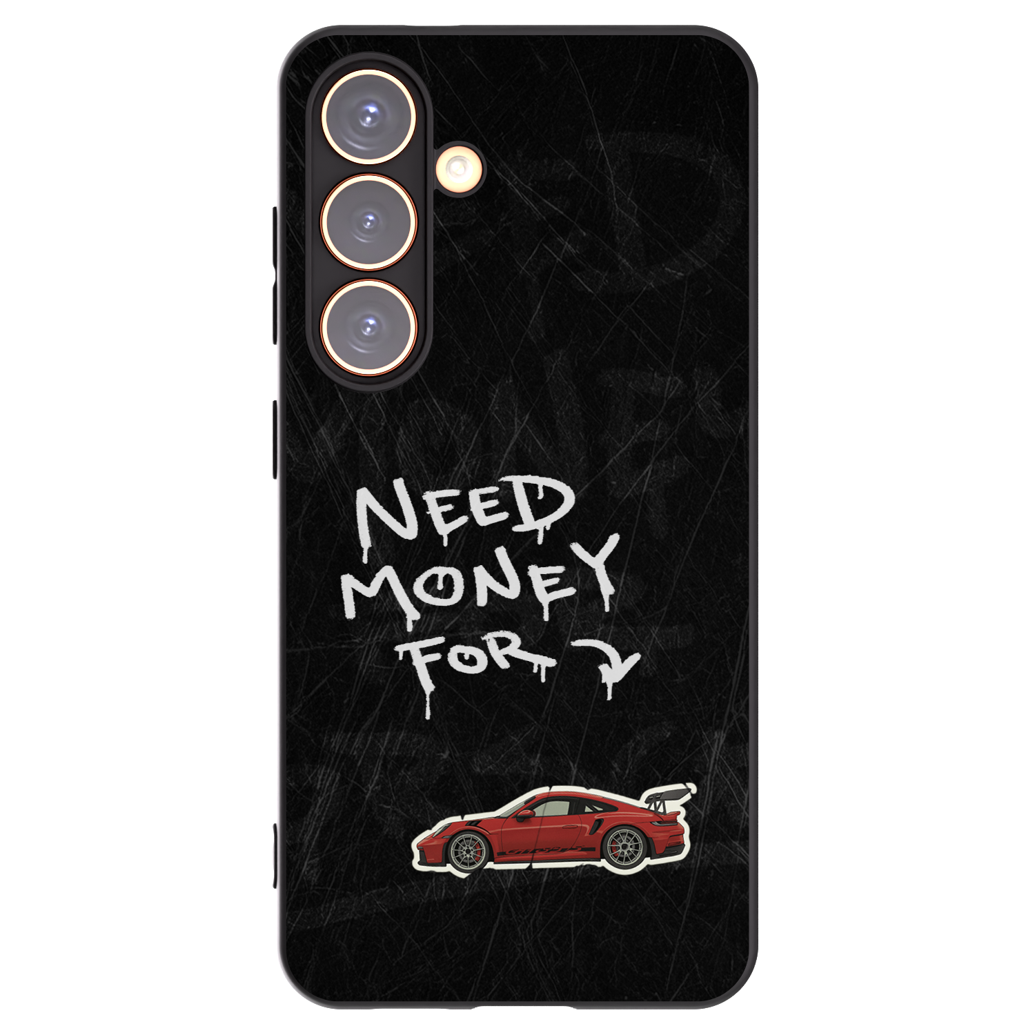 Picasee silikonski črni ovitek za Samsung Galaxy S24 S921B 5G - Track Mode