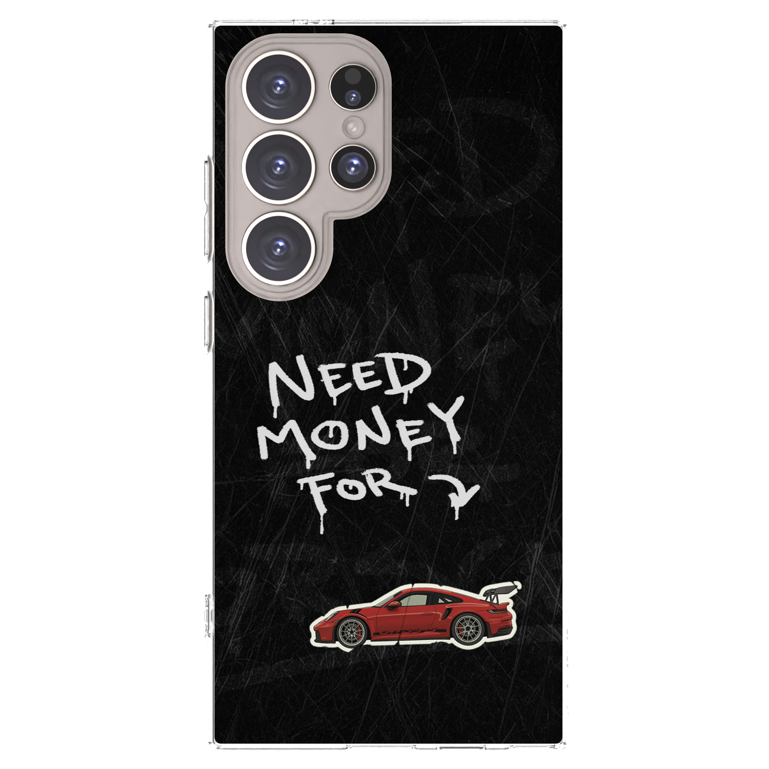 Picasee silikonski prozorni ovitek za Samsung Galaxy S24 Ultra S928B 5G - Track Mode