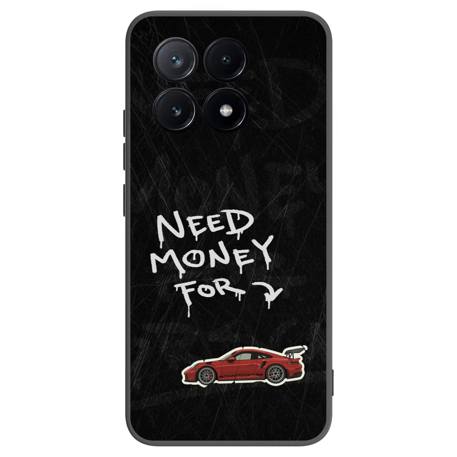 Picasee silikonski črni ovitek za Xiaomi Poco X6 Pro - Track Mode