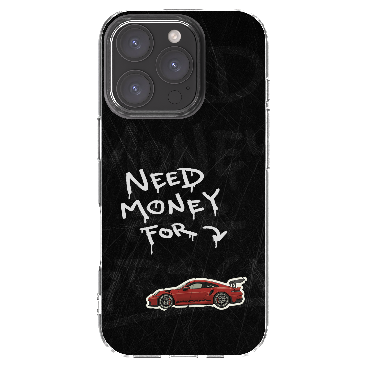 Picasee silikonski prozorni ovitek za Apple iPhone 16 Pro - Track Mode