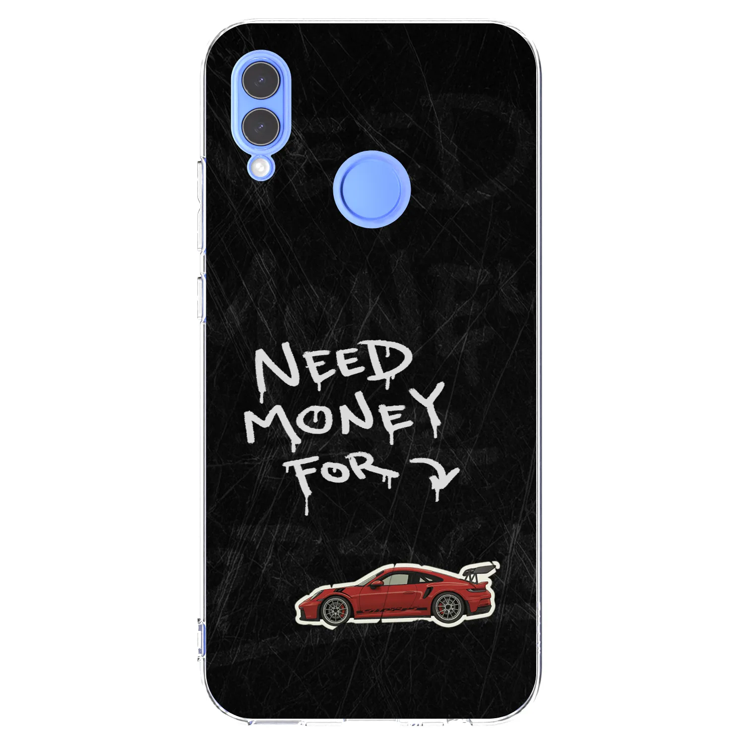 Picasee silikonski prozorni ovitek za Huawei P Smart 2019 - Track Mode