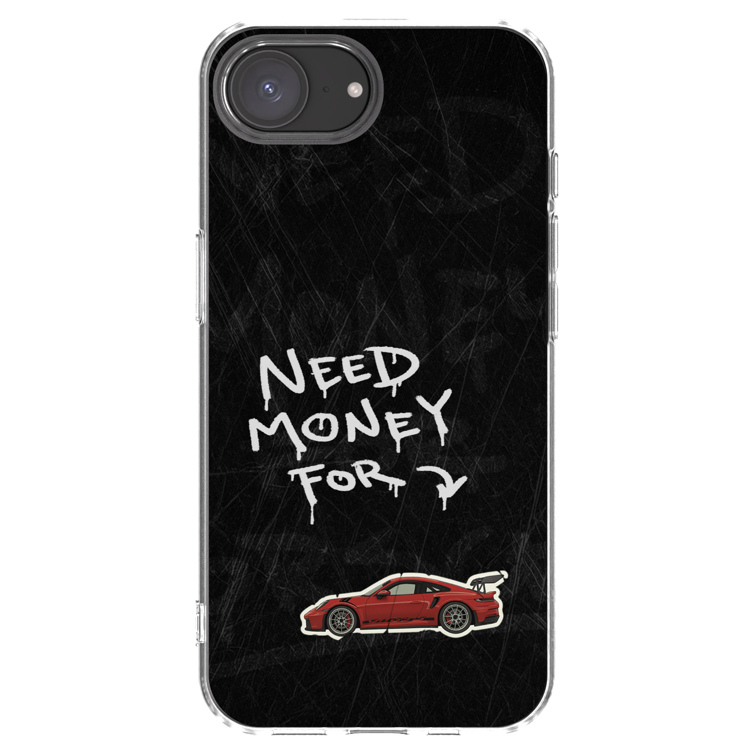 Picasee silikonski prozorni ovitek za Apple iPhone 16e - Track Mode