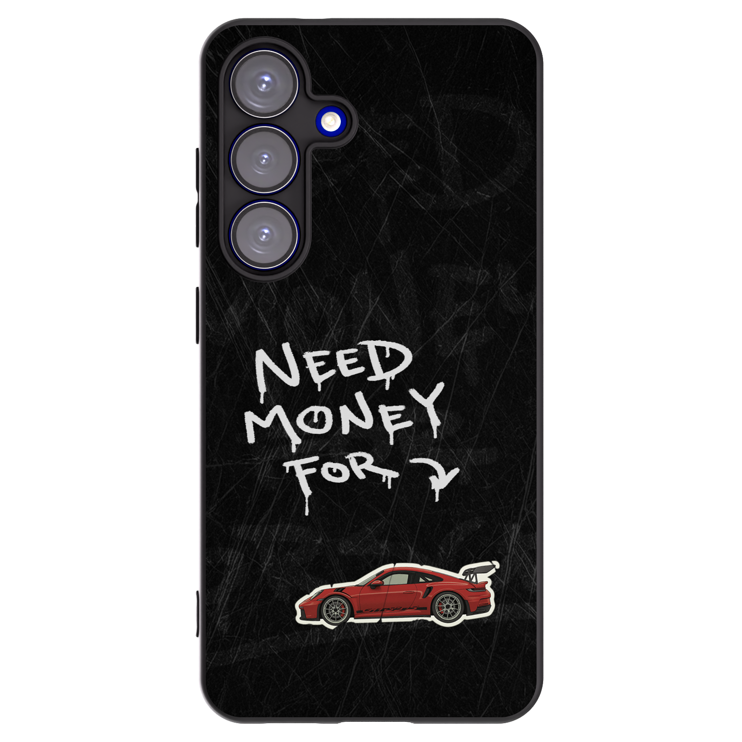 Picasee silikonski črni ovitek za Samsung Galaxy S25 5G - Track Mode