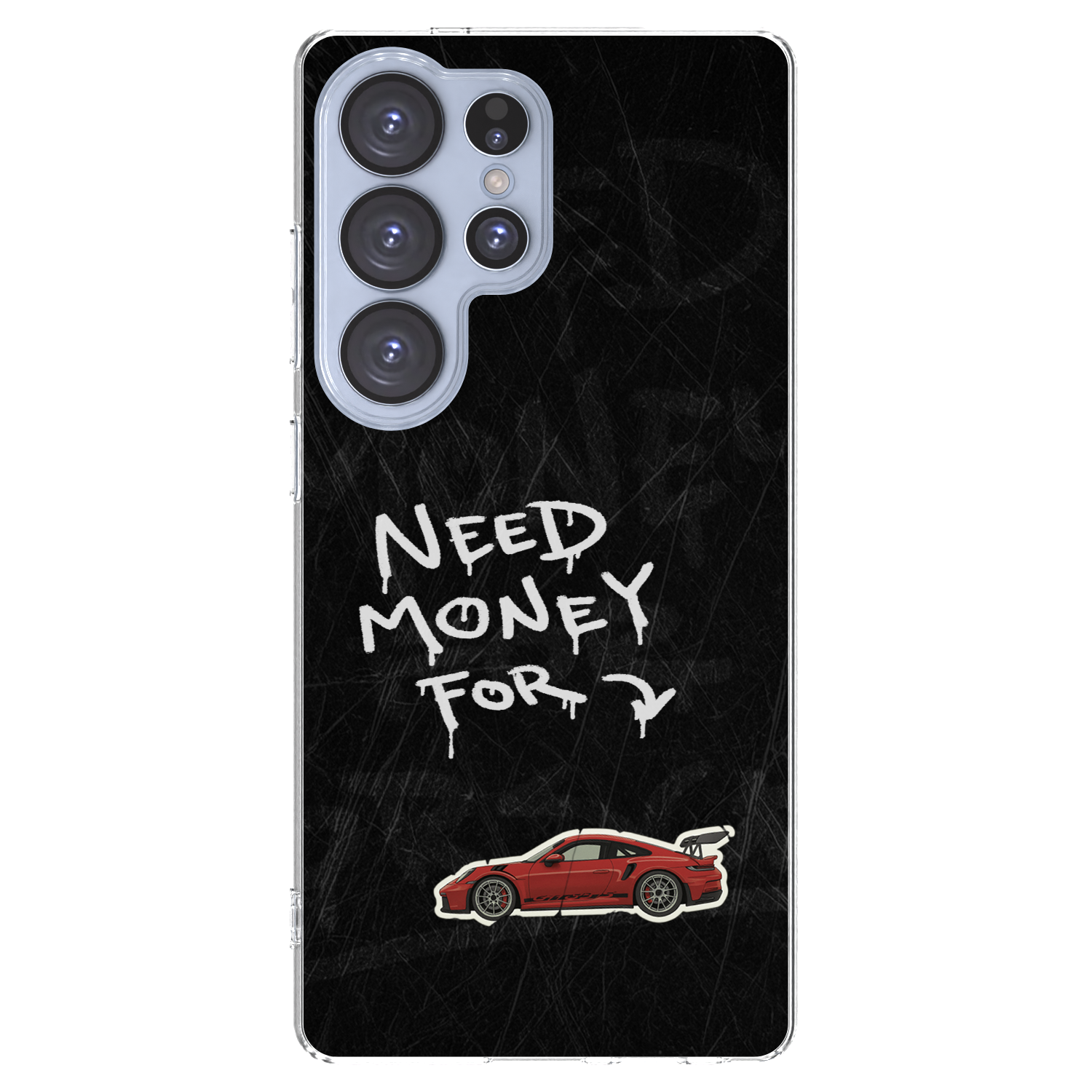 Picasee silikonski prozorni ovitek za Samsung Galaxy S25 Ultra 5G - Track Mode