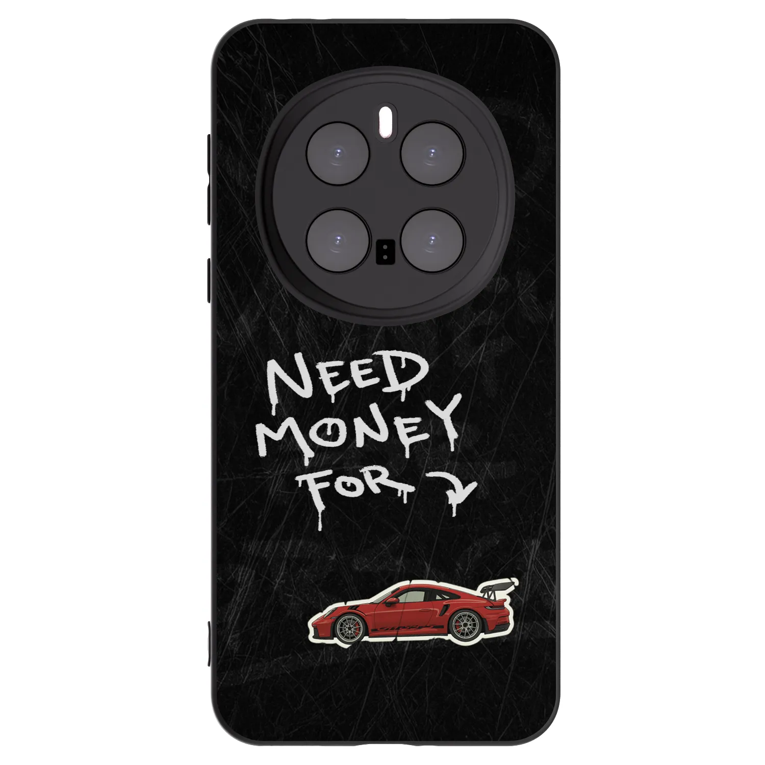 Picasee silikonski črni ovitek za Honor Magic7 Pro 5G - Track Mode