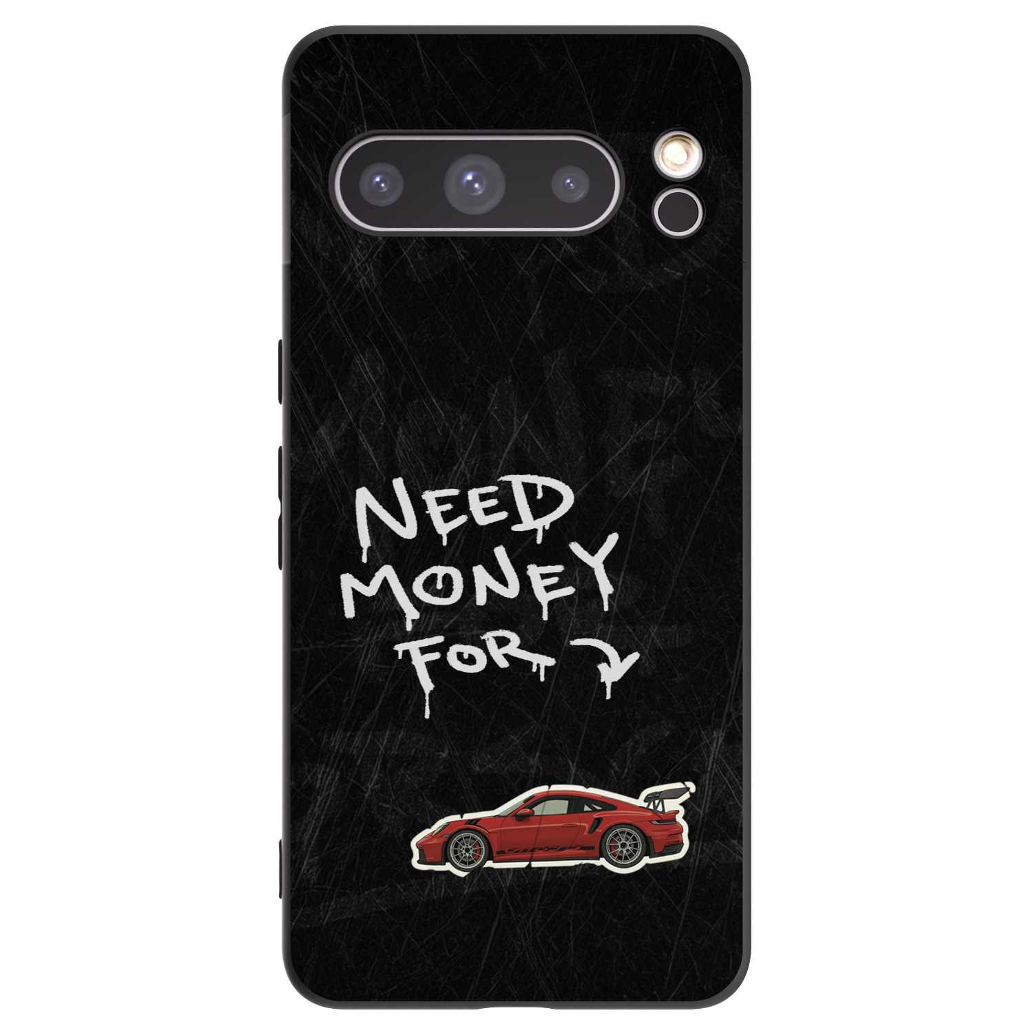 Picasee silikonski črni ovitek za Google Pixel 8 Pro - Track Mode