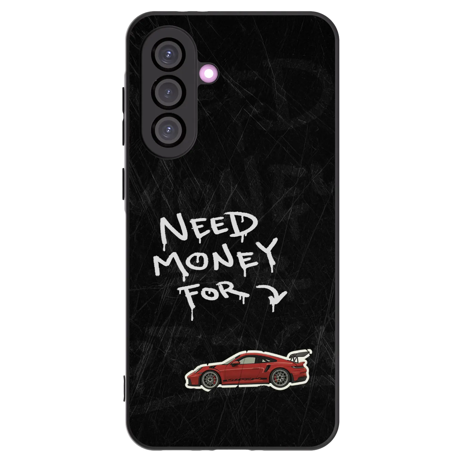 Picasee silikonski črni ovitek za Samsung Galaxy A56 5G A566B - Track Mode