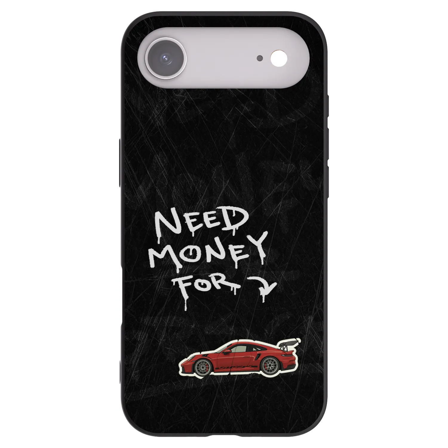 Picasee silikonski črni ovitek za Apple iPhone Air - Track Mode