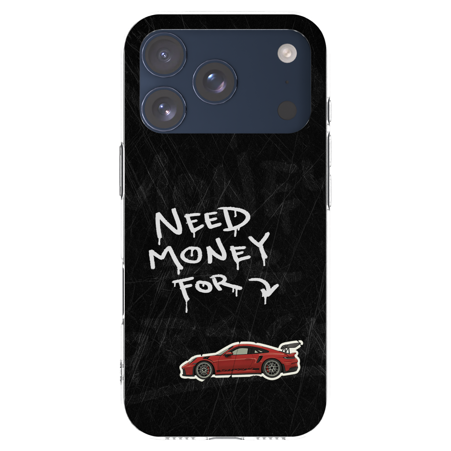 Picasee silikonski prozorni ovitek za Apple iPhone 17 Pro - Track Mode