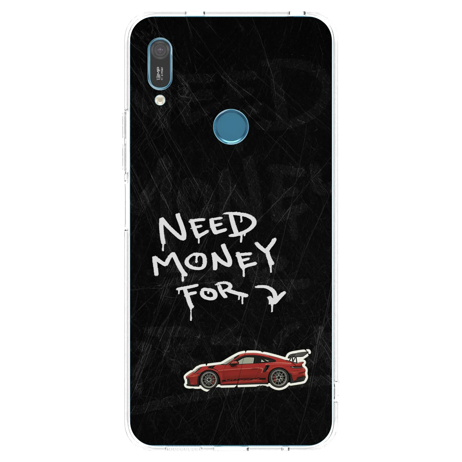 Picasee silikonski prozorni ovitek za Huawei Y6 2019 - Track Mode