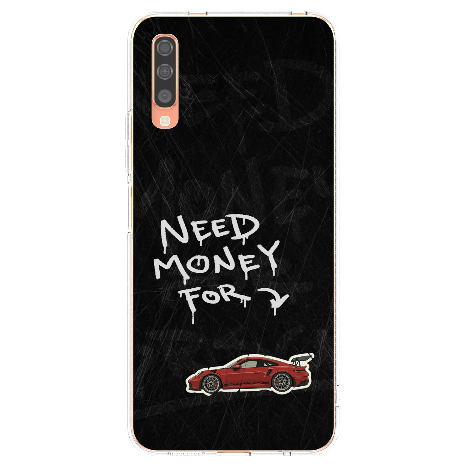 Picasee silikonski prozorni ovitek za Samsung Galaxy A70 A705F - Track Mode