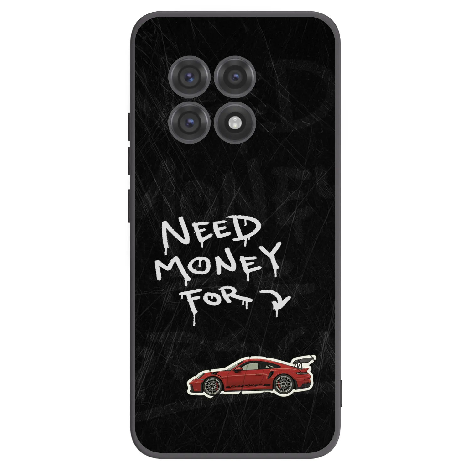 Picasee silikonski črni ovitek za OnePlus 13R 5G - Track Mode