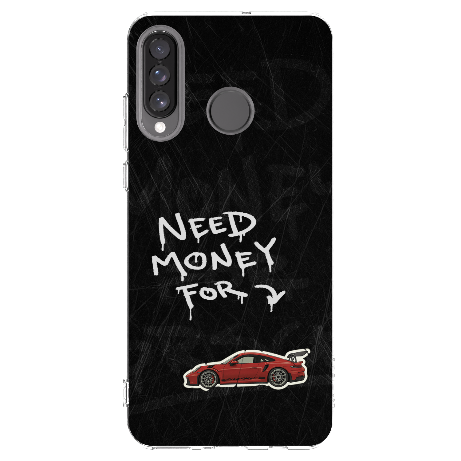 Picasee silikonski prozorni ovitek za Huawei P30 Lite - Track Mode