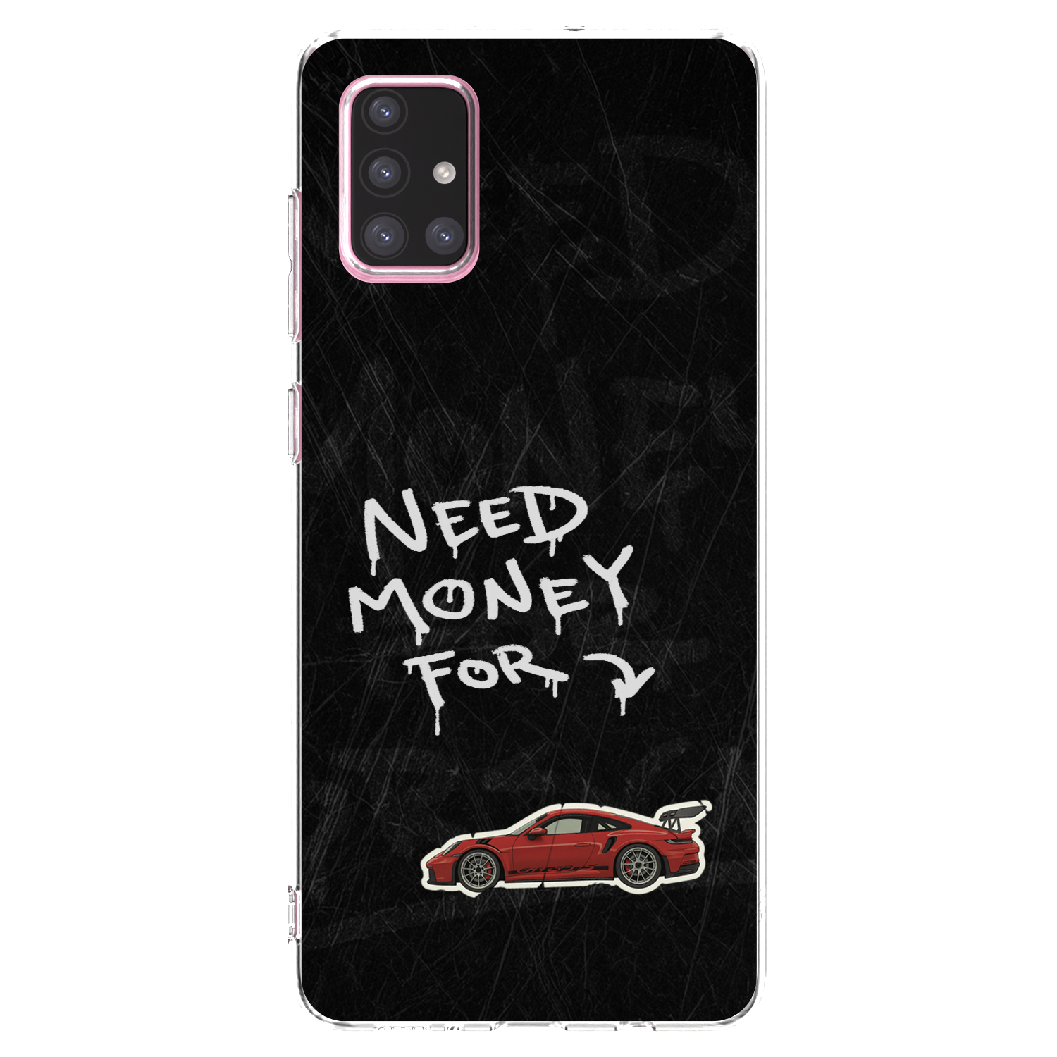 Picasee silikonski prozorni ovitek za Samsung Galaxy A71 A715F - Track Mode