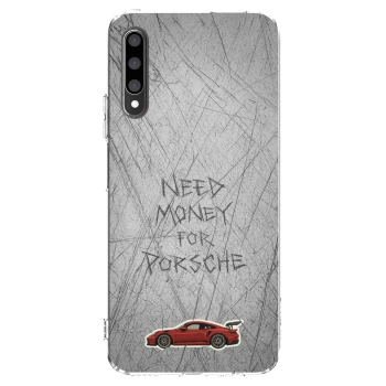 Picasee silikonski prozorni ovitek za Honor 9X Pro - Garage Scratch