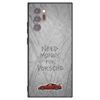 Picasee silikonski črni ovitek za Samsung Galaxy Note 20 Ultra - Garage Scratch