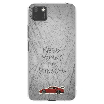 Picasee silikonski prozorni ovitek za Huawei Y5P - Garage Scratch
