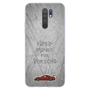 Picasee silikonski prozorni ovitek za Xiaomi Redmi 9 - Garage Scratch