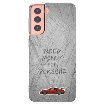 Picasee silikonski prozorni ovitek za Samsung Galaxy S21 5G G991B - Garage Scratch