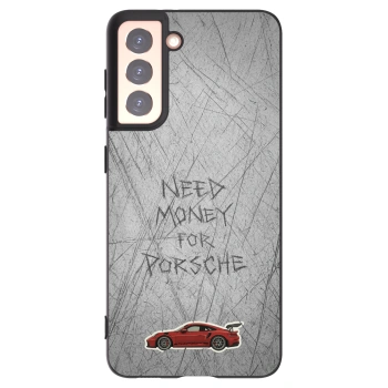 Picasee silikonski črni ovitek za Samsung Galaxy S21 5G G991B - Garage Scratch