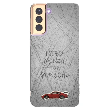 Picasee silikonski prozorni ovitek za Samsung Galaxy S21+ 5G G996F - Garage Scratch