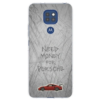 Picasee silikonski prozorni ovitek za Motorola Moto G9 Play - Garage Scratch