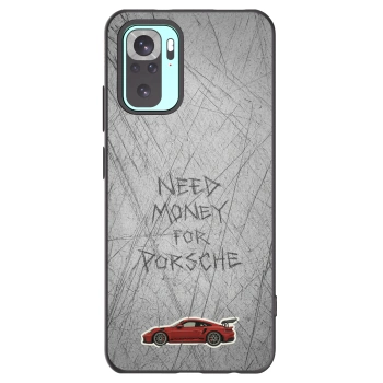 Picasee silikonski črni ovitek za Xiaomi Redmi Note 10 Pro - Garage Scratch