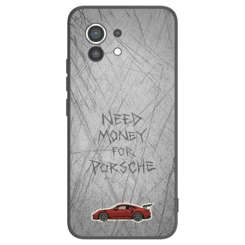 Picasee silikonski črni ovitek za Xiaomi Mi 11 - Garage Scratch