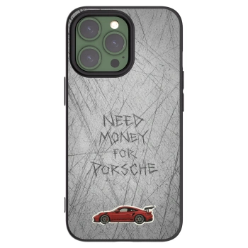 Picasee silikonski črni ovitek za Apple iPhone 13 Pro - Garage Scratch