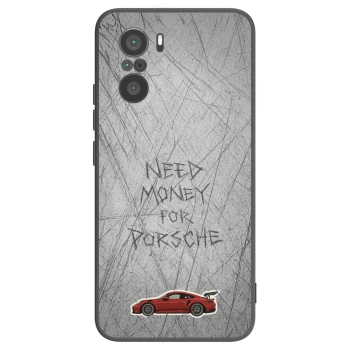 Picasee silikonski črni ovitek za Xiaomi Poco F3 - Garage Scratch