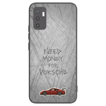 Picasee silikonski črni ovitek za Xiaomi Redmi Note 10 5G - Garage Scratch