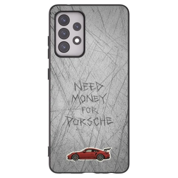 Picasee silikonski črni ovitek za Samsung Galaxy A52s 5G A528B - Garage Scratch