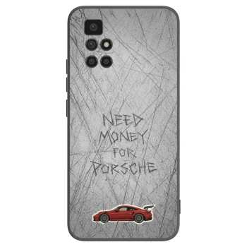 Picasee silikonski črni ovitek za Xiaomi Redmi 10 - Garage Scratch