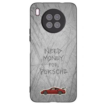 Picasee silikonski črni ovitek za Huawei Nova 8i - Garage Scratch