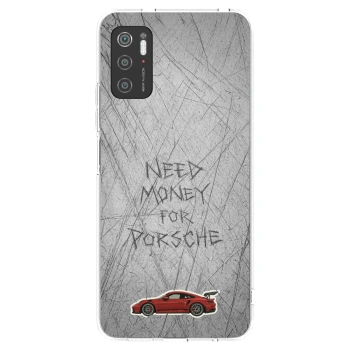 Picasee silikonski prozorni ovitek za Xiaomi Poco M3 Pro 5G - Garage Scratch