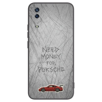 Picasee silikonski črni ovitek za Vivo Y11s - Garage Scratch