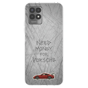 Picasee silikonski prozorni ovitek za Realme 8i - Garage Scratch