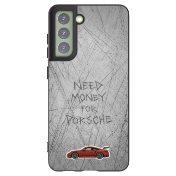 Picasee silikonski črni ovitek za Samsung Galaxy S21 FE 5G - Garage Scratch