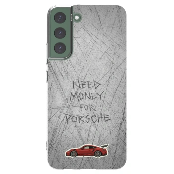 Picasee silikonski prozorni ovitek za Samsung Galaxy S22+ 5G - Garage Scratch